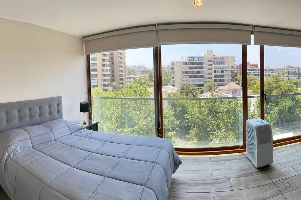 Luminoso Y Moderno Depto En Corazón De Providencia Apartamento