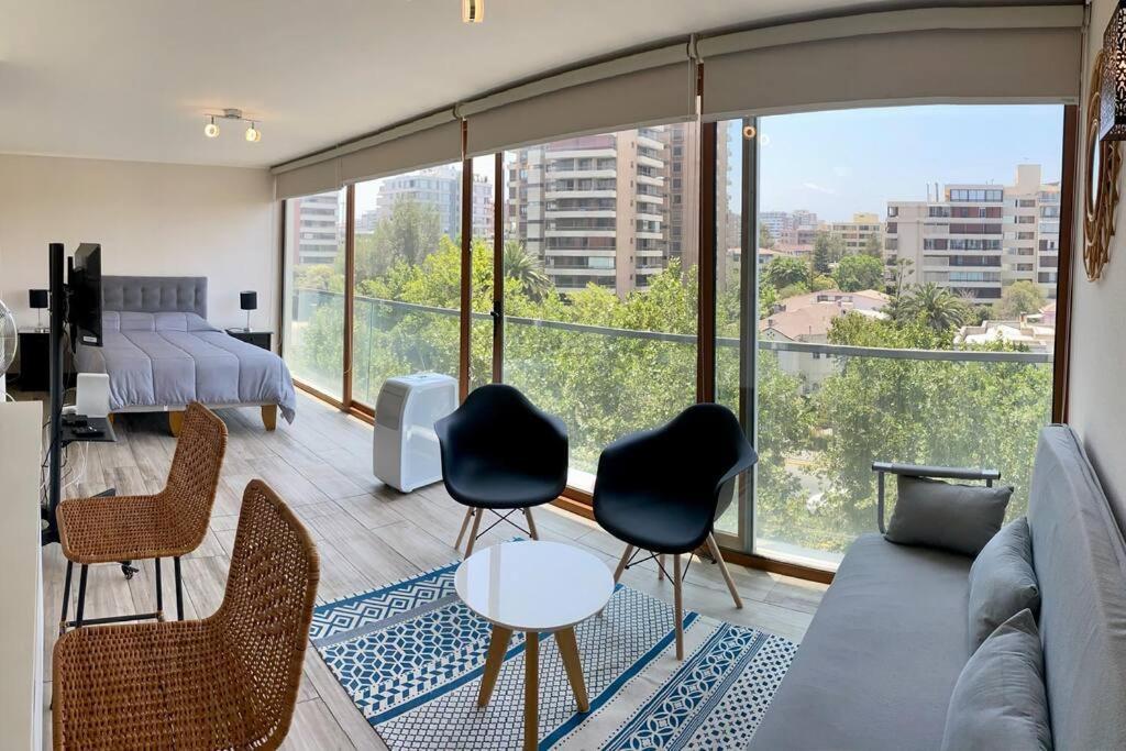 Apartamento Luminoso Y Moderno Depto En Corazón De Providencia